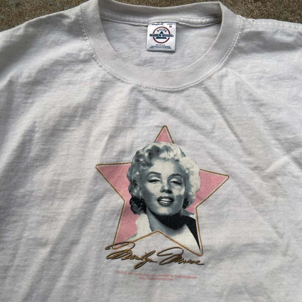 Vintage Marilyn Monroe Shirt Skater Y2K Delta